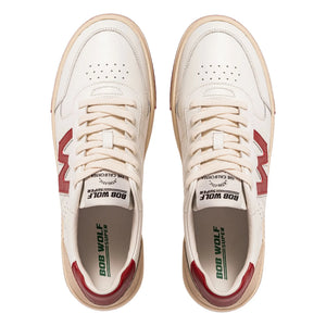 Bob Wolf - Legacy Leather and Suede Sneakers | Red