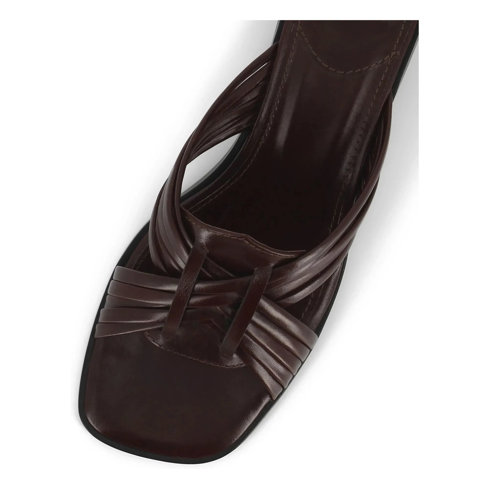 Socque Paris - Janis Leather Sandals | Chocolate