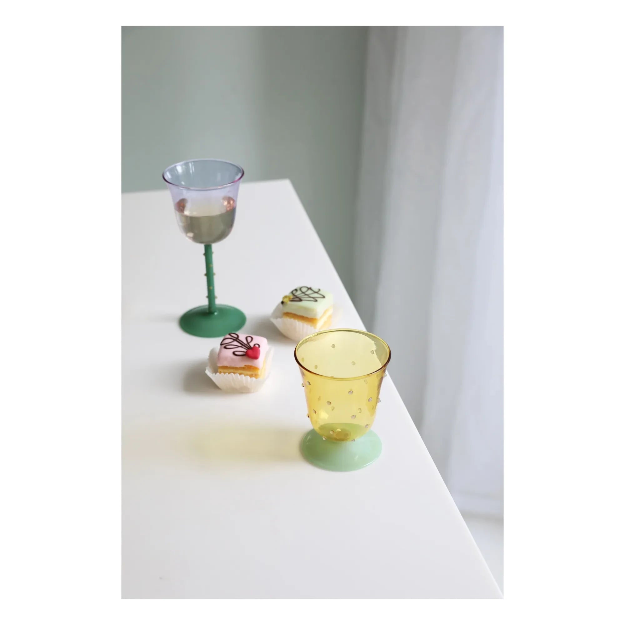 &Klevering - Dot Bardaklar - 2'li Set | Sarı