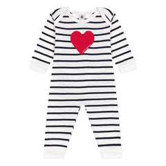 Petit Bateau - Berlin Organic Cotton Pajamas | Ecru
