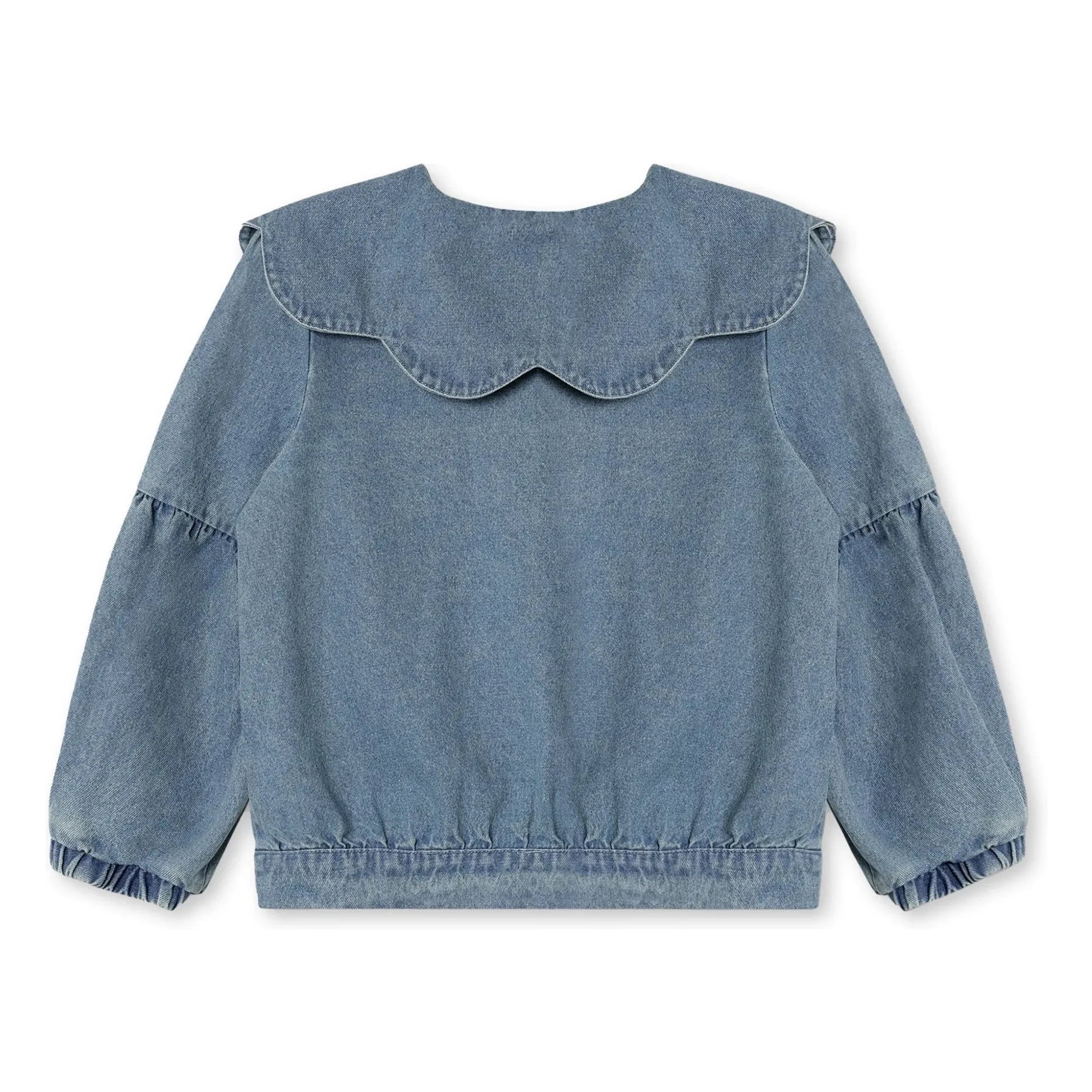 Fliink - Denim Don Flowers Jacket | Light Blue