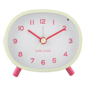 Present Time - Cute Alarm Clock | Green