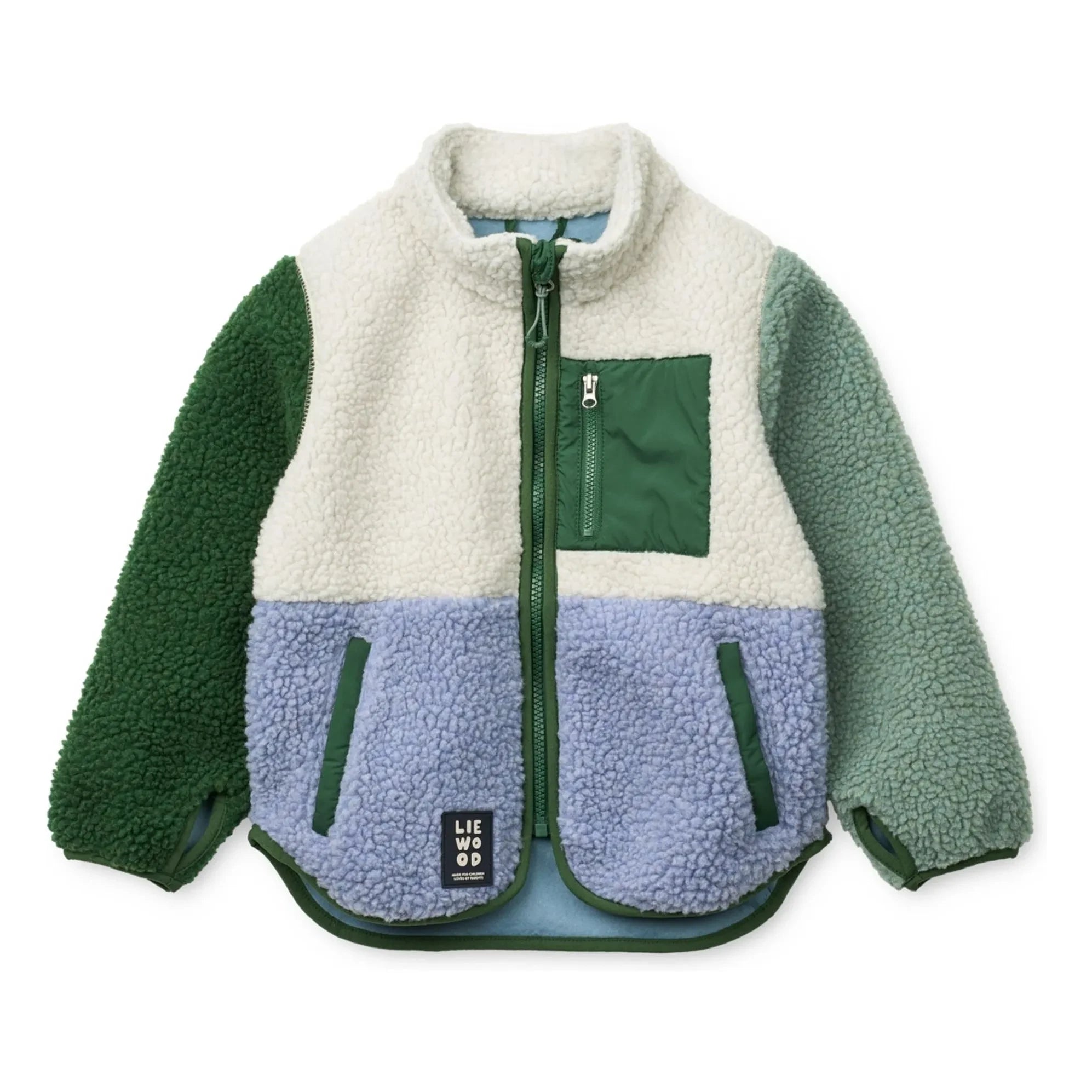 Liewood - Nolan Recycled Fiber Sherpa Jacket | Lavender