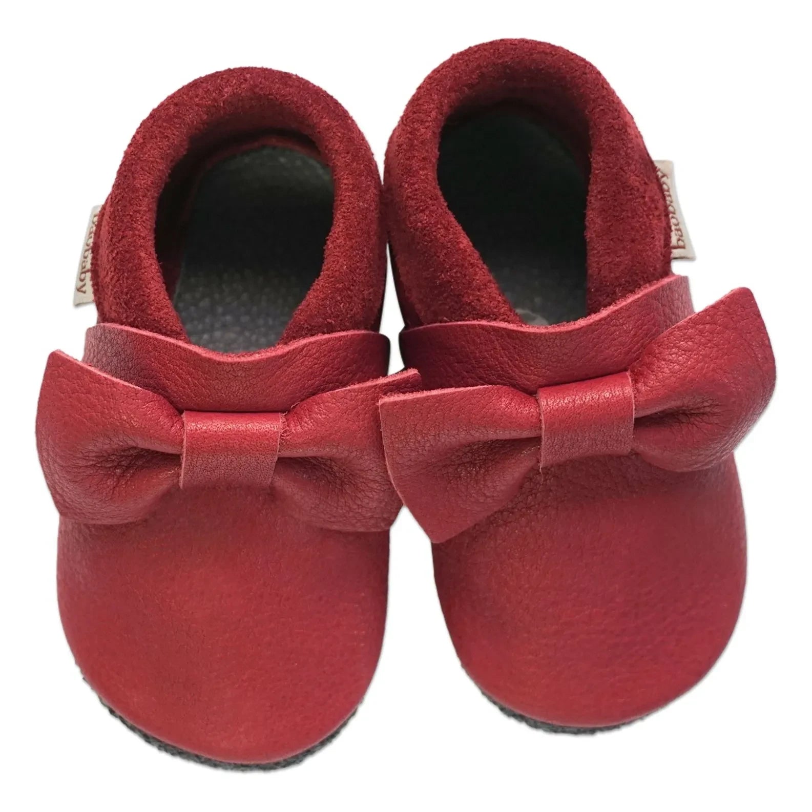 Baobaby - Knot Slippers | Cherry red