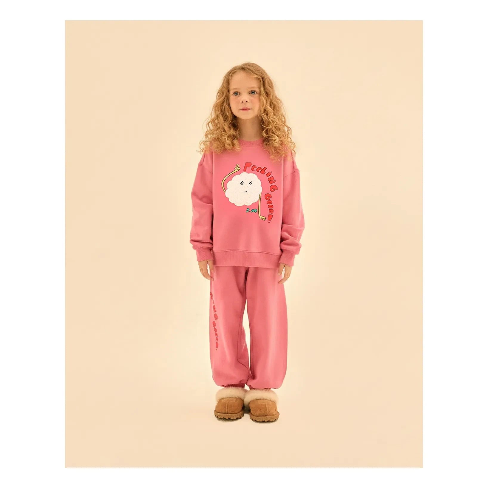 Jelly Mallow - "Feeling Good" Sweatshirt | Pink