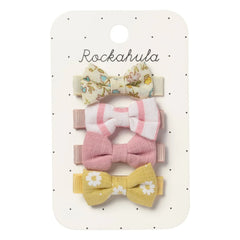 Rockahula Kids - 4-Piece Bow Set | Ecru
