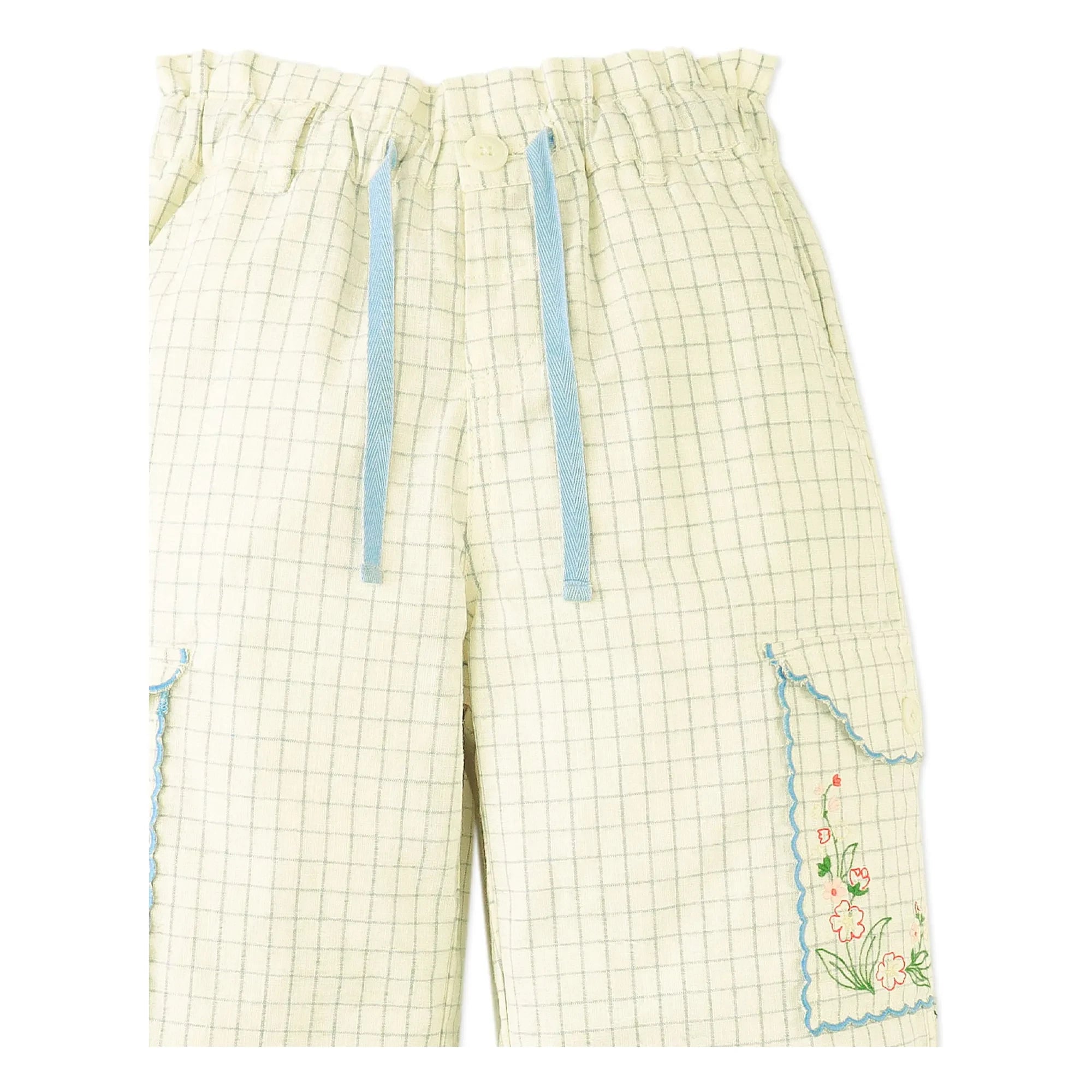 Gingersnaps - Ariana Embroidered Pants | Ecru