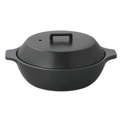 Kinto - Ceramic Pot Kakomi 1.2 L | Black