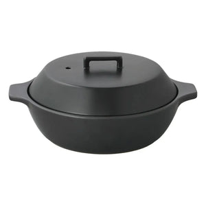 Kinto - Ceramic Pot Kakomi 1.2 L | Black