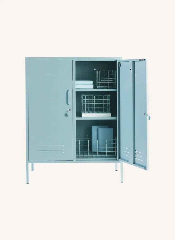Mustard Made - Midi Metal Storage Unit | Ocean