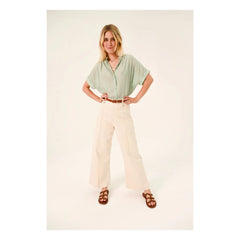 Sacrécoeur - Louison Sweet blouse | Green