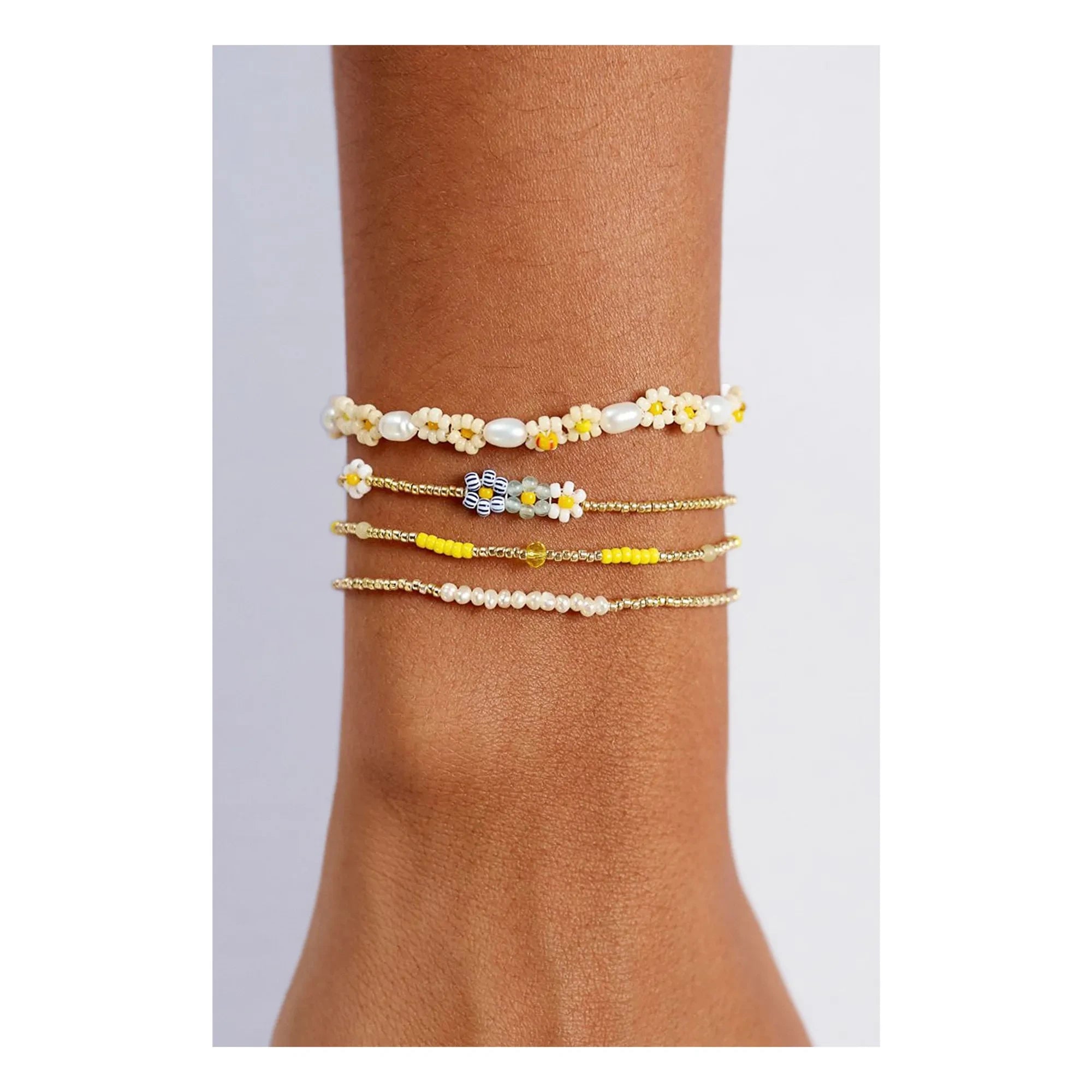 Anni Lu - Bluebell Bloom Bracelet | Blue