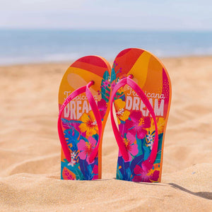 Legami - Size 40/41 Slim Tropicana Dream Flip Flops