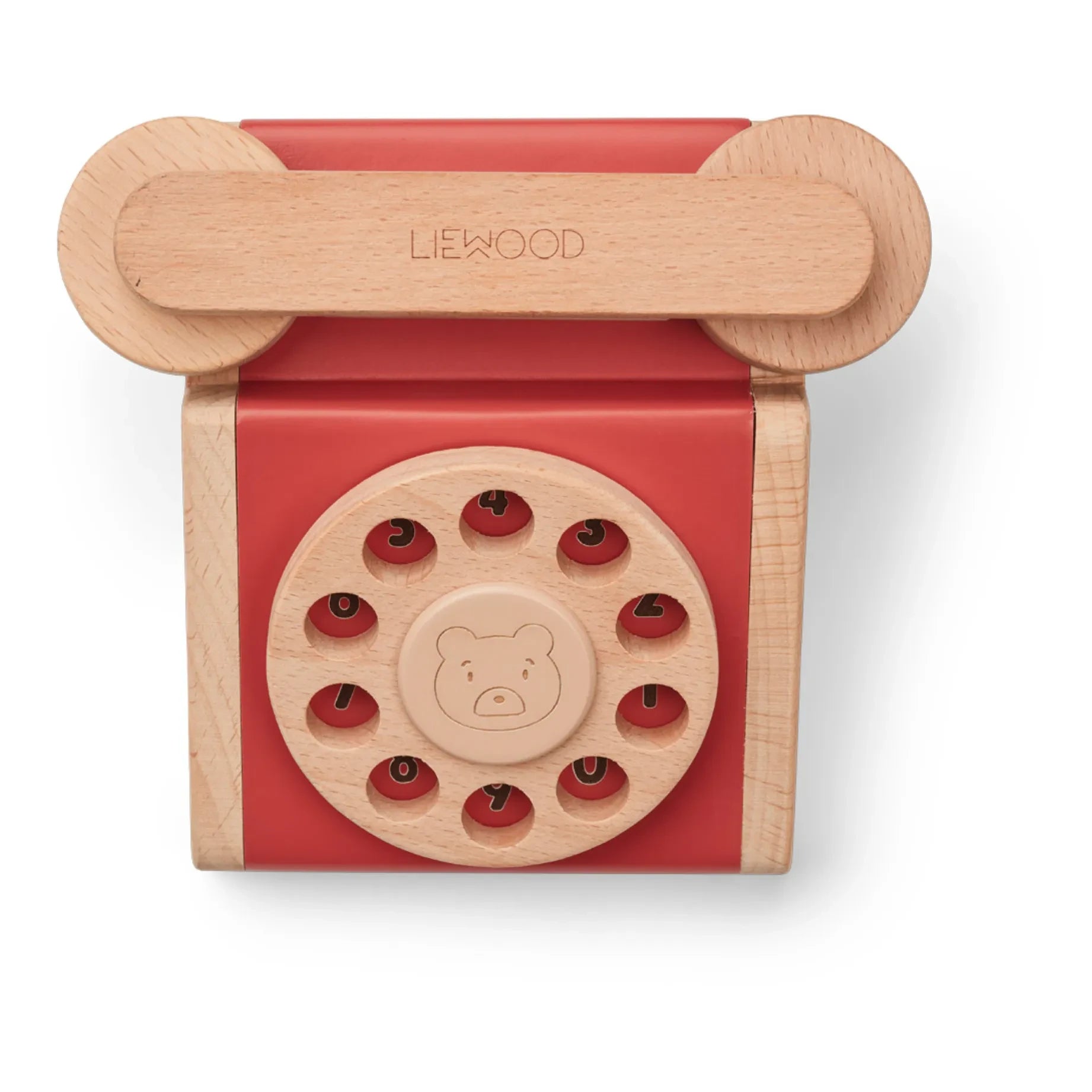 Liewood - Selma Classic Wooden Phone | Red