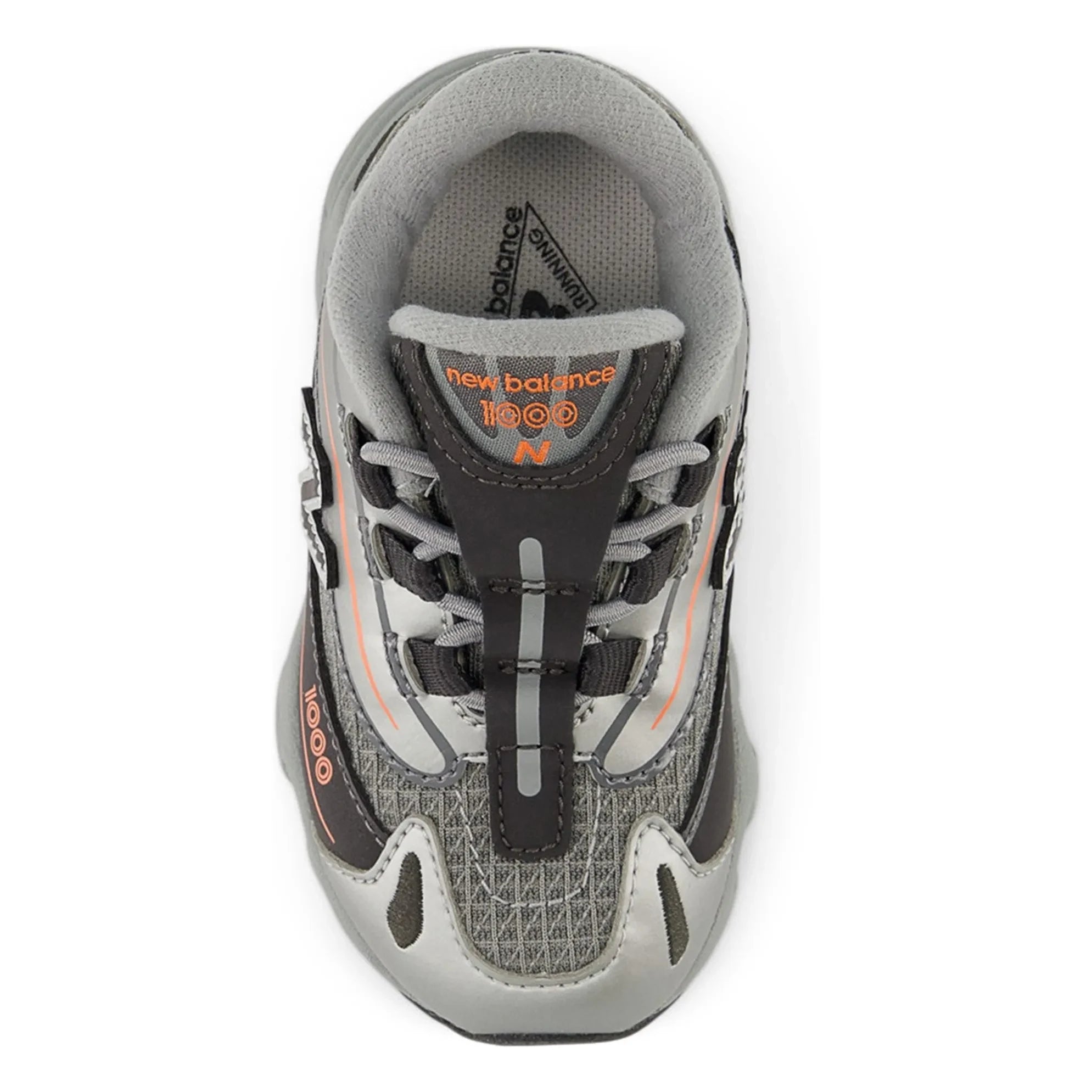 New Balance - Elastic Laced Sneakers 1000 | Neon Orange