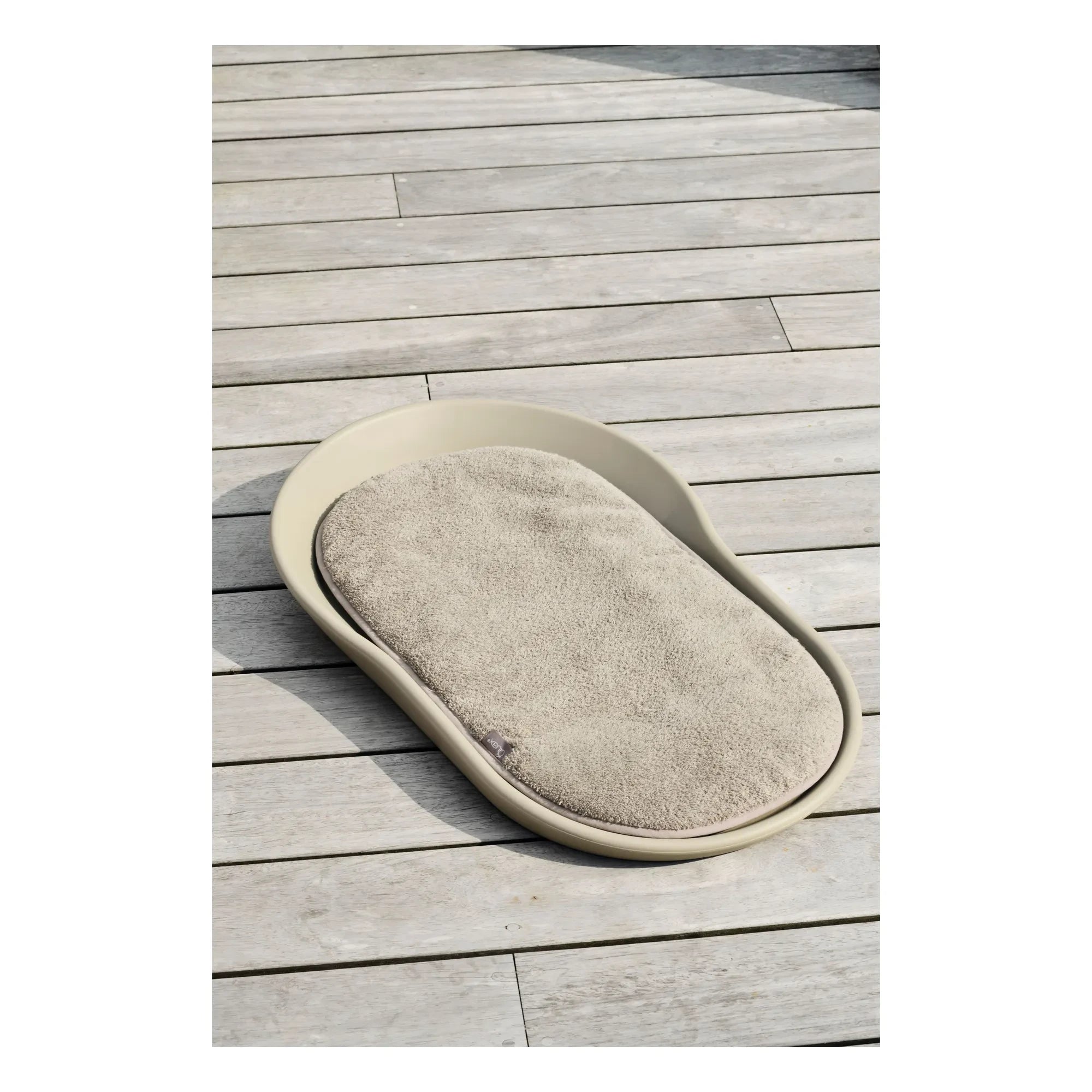 Quax - Mamee Terry Pillow | Green-Gray