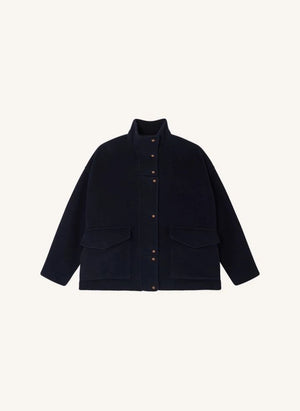 Sessùn - East Coast Wool Coat | Navy