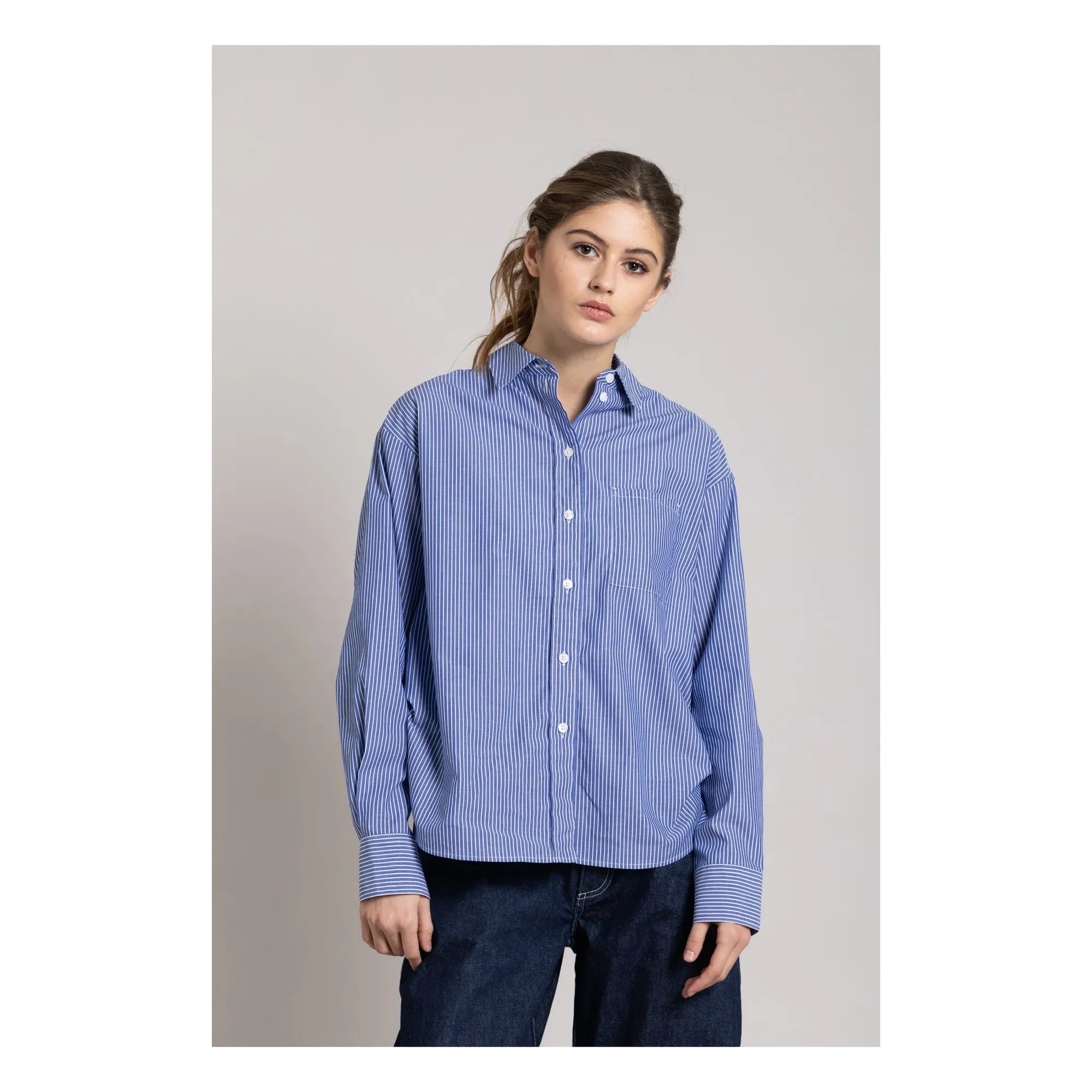 Smallable Woman - Kanel Striped Shirt | Blue