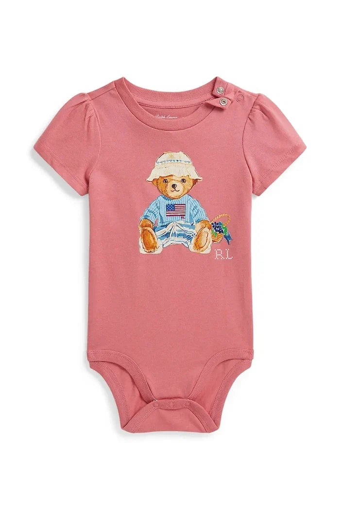 Polo Ralph Lauren Pamuklu Bebek Body