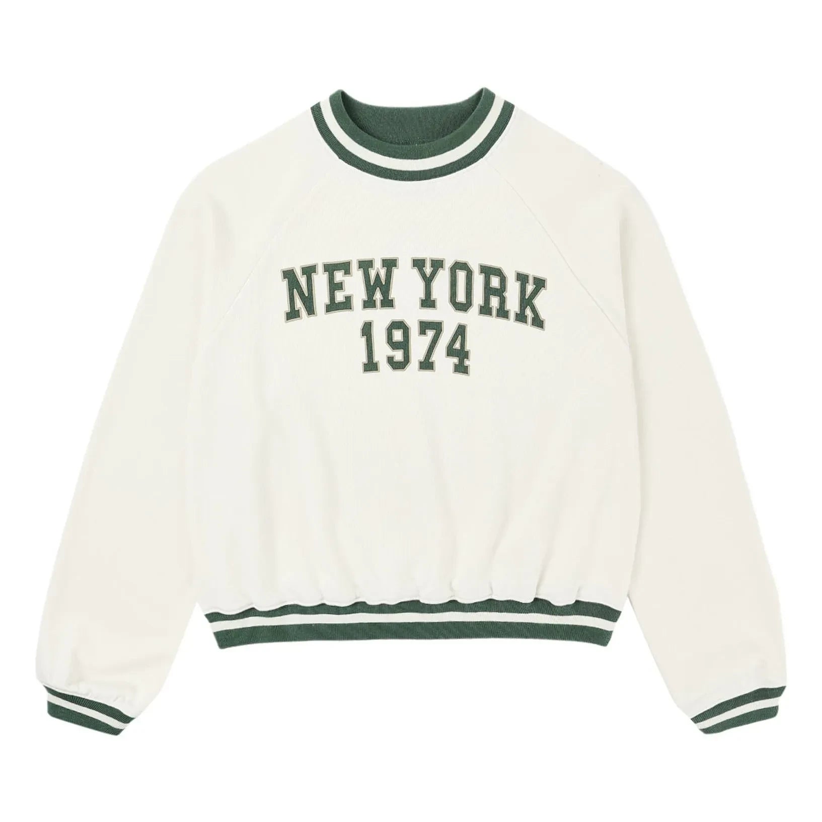 Rylee + Cru - Raglan Sweatshirt New York | Off-White