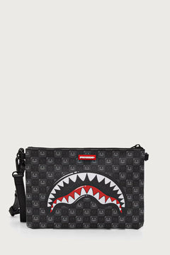 Sprayground - Black Shark Shoulder Bag in Paris 910B9318NSZ