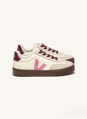 Veja - Small Volley Leather Sneakers - Veja x Bonpoint | Pink