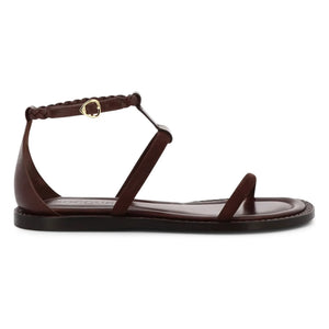Socque Paris - Palma Leather Sandals | Chocolate
