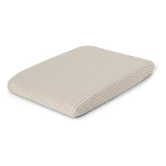 garbo&friends - Striped Changing Mat Cover | Beige