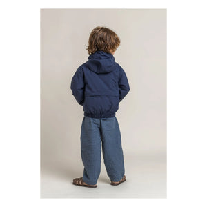 Flotte - Bastille Waterproof Windbreaker Recycled Fiber | Navy Blue