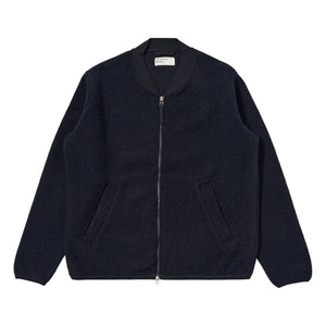 Universal Works - Zip-up Bomber Jacket | Navy Blue