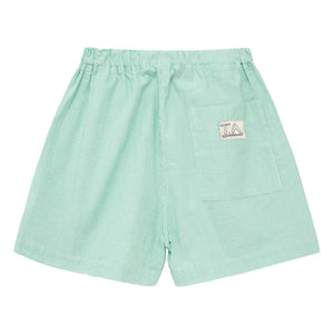 True Artist - Green Striped Short Shorts No.11