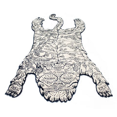 Moustache - Blue Tiger Carpet