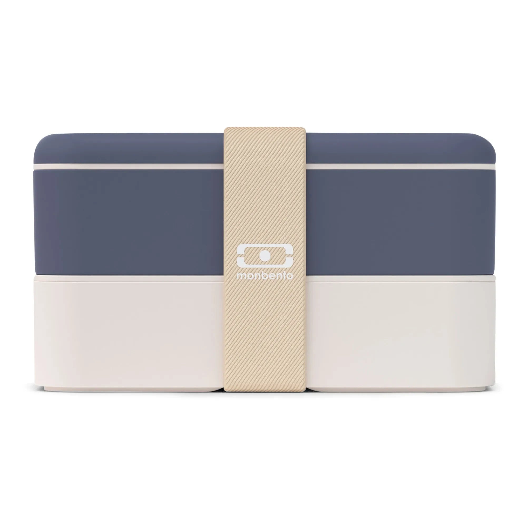 Monbento - MB Original Double Leakproof Compartment Bento | Blue