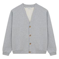 Smallable Man - Cam Organic Cotton Cardigan | Heather Grey