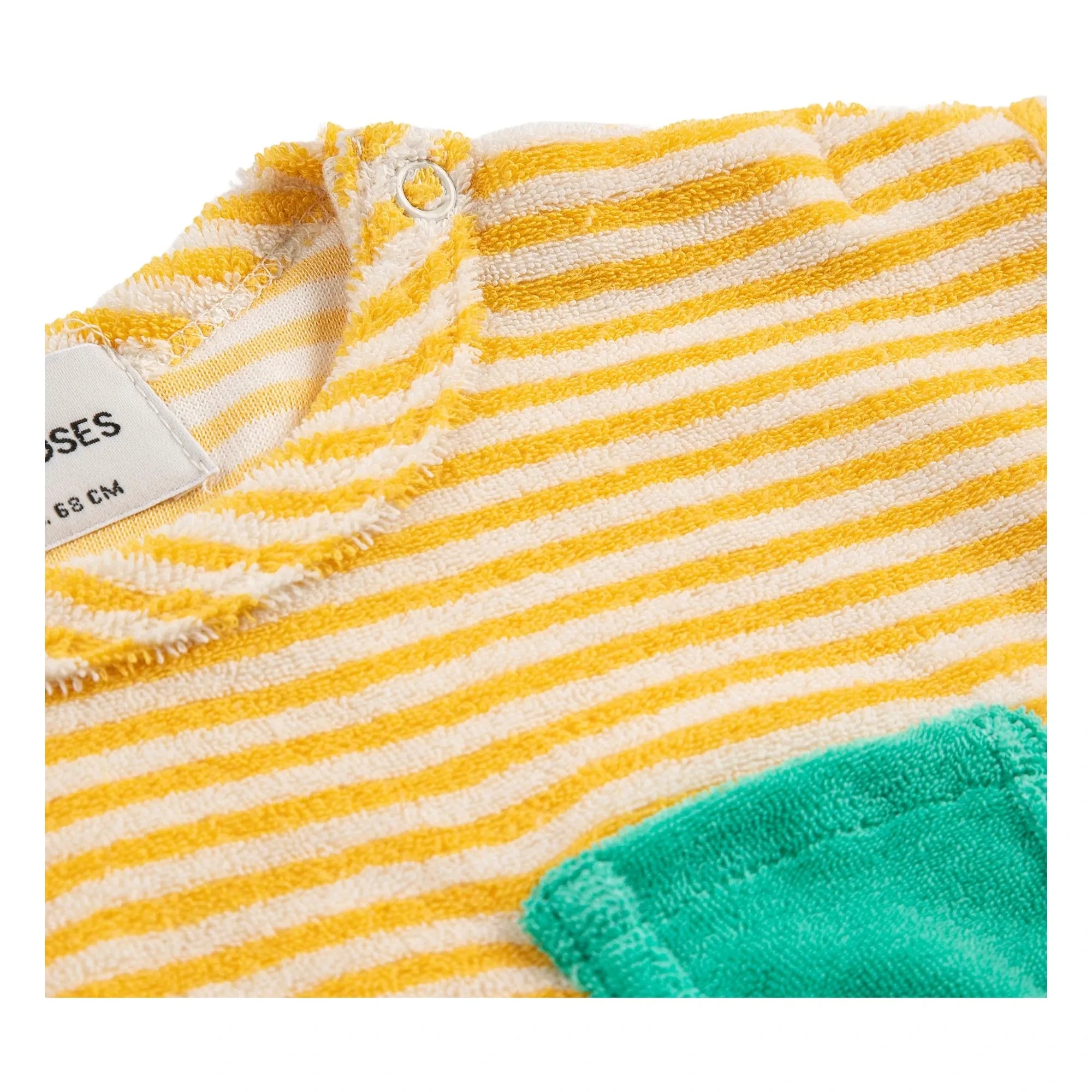Bobo Choses - Striped Organic Cotton T-Shirt | Yellow