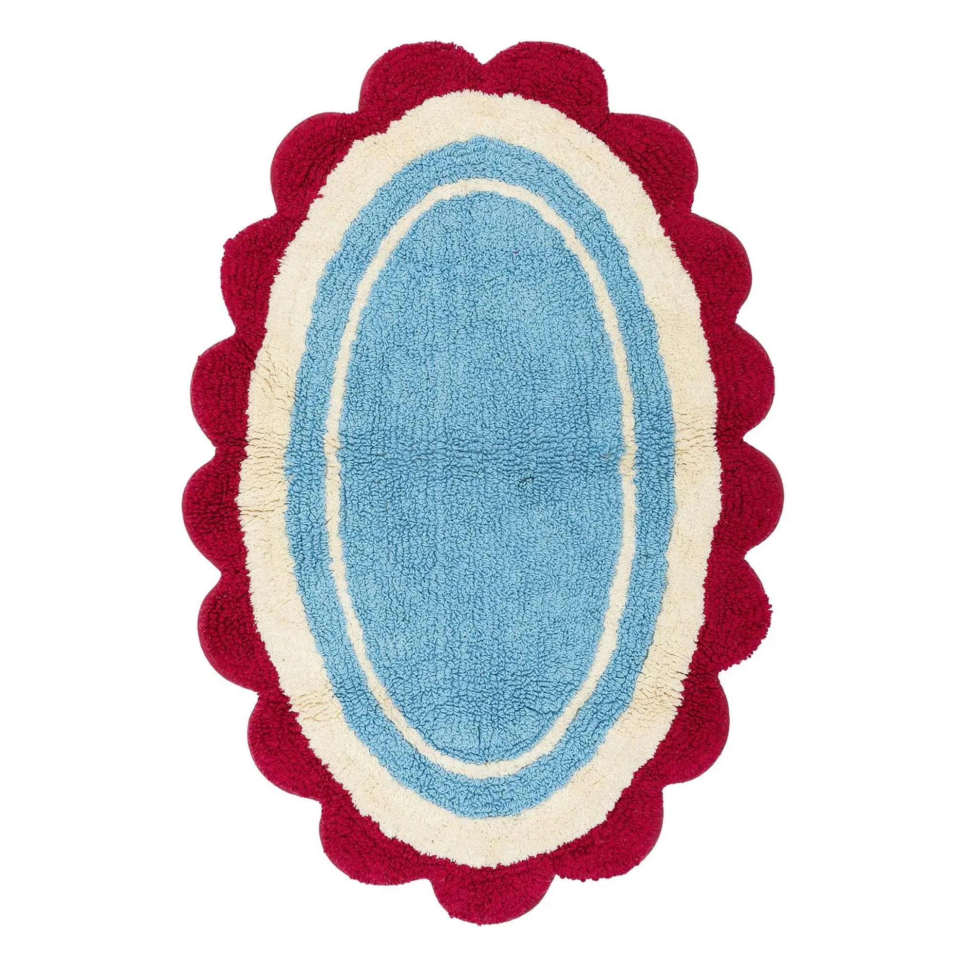 Tarta Gelatina - Carmen Bathroom Mat | Blue