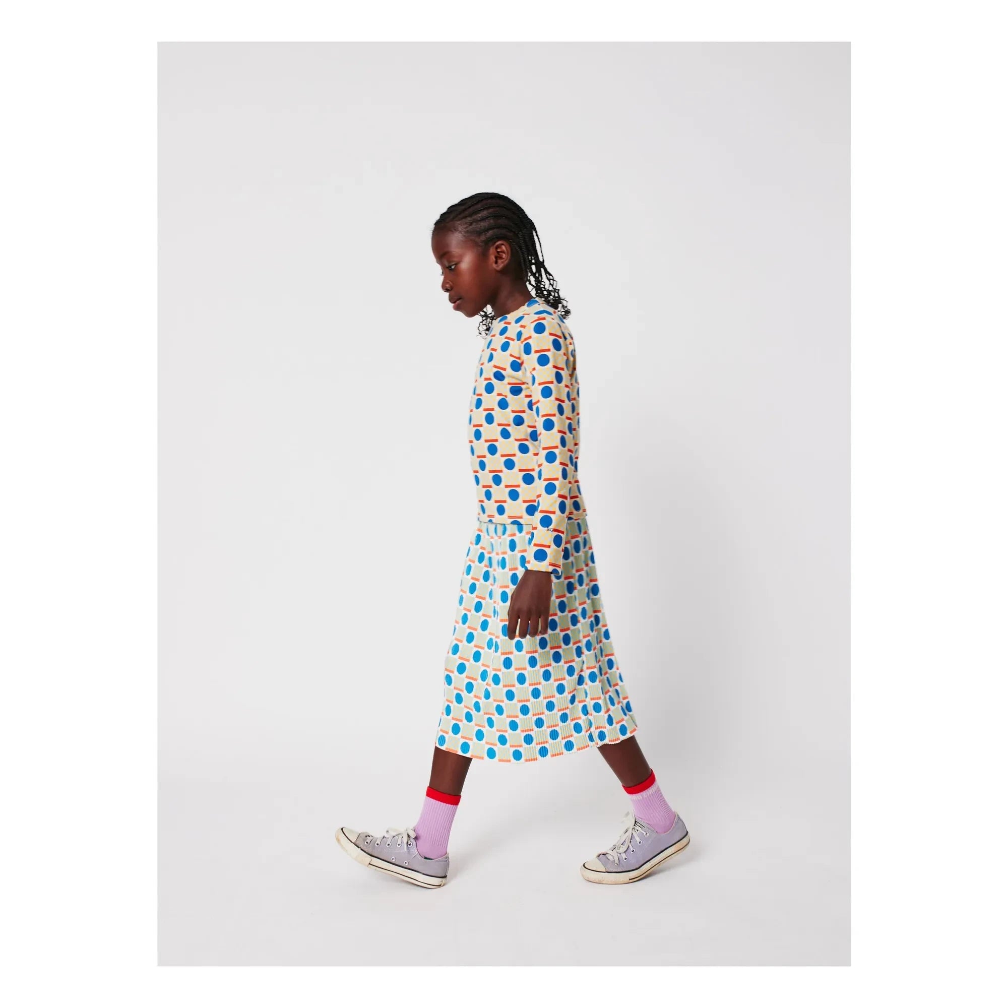 Bobo Choses - Geometric Organic Cotton T-Shirt | Ecru