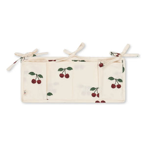 Konges Sløjd - Cherry Quilted Crib Pocket | Cherry Red