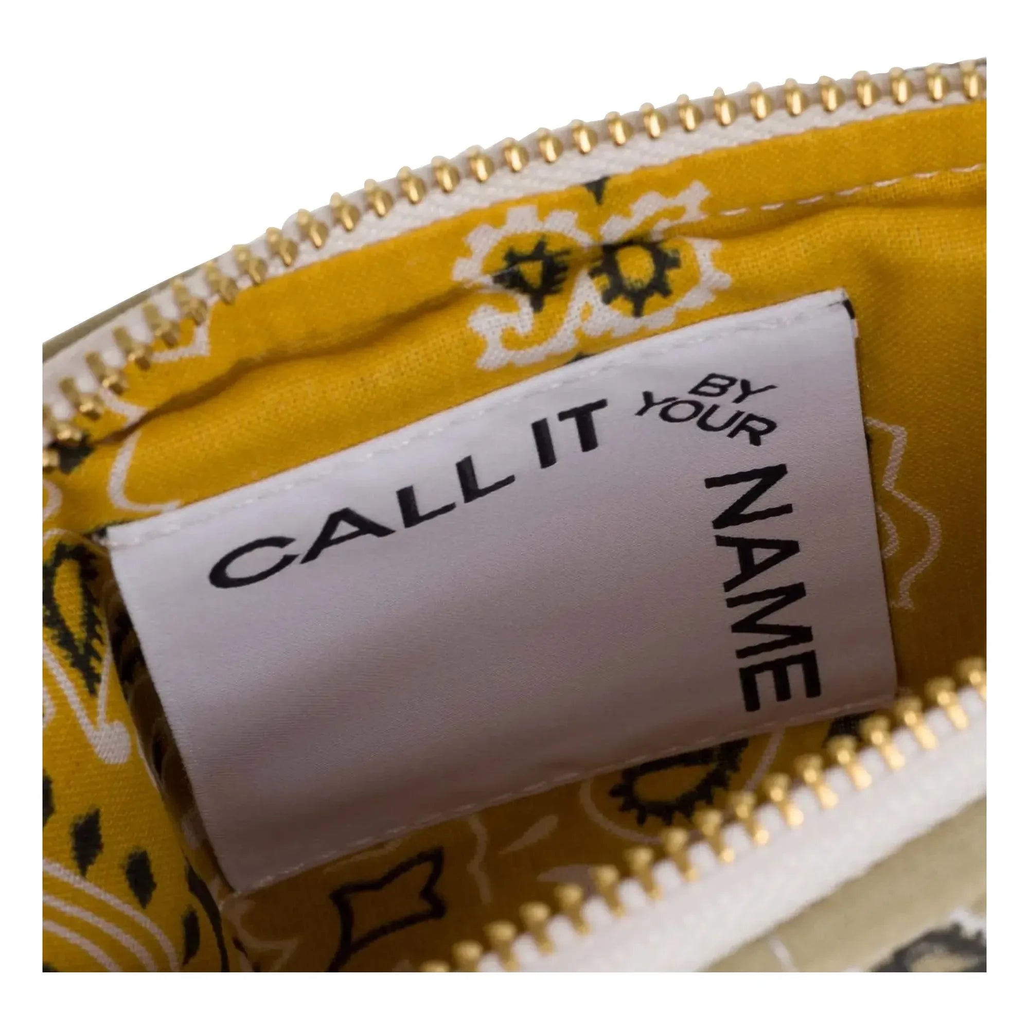 Call it by your name - Mini Zippered Cork Case | Beige
