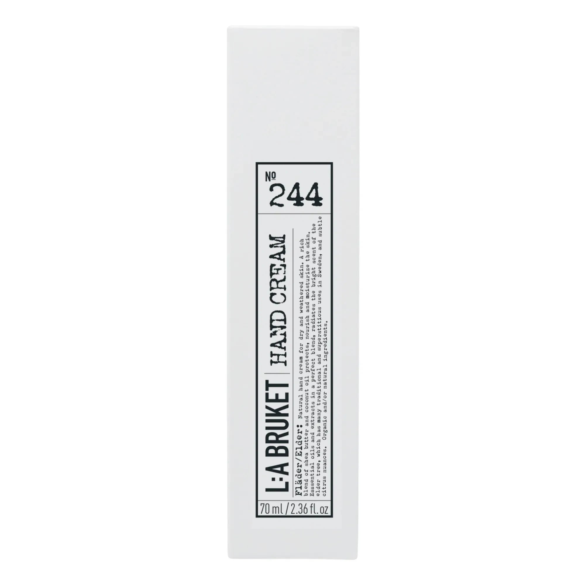 L:A BRUKET - 244 Elder Hand Cream 70 ml