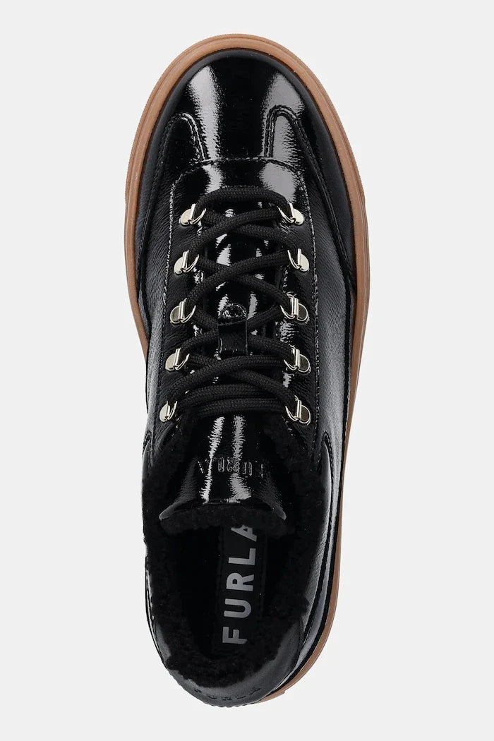 Furla Enjoy Lace-Up Deri Spor Ayakkabı