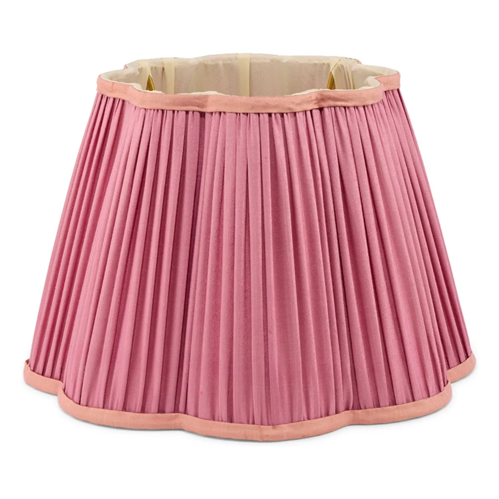 Doing Goods - Diya Silk Lampshade | Fuchsia