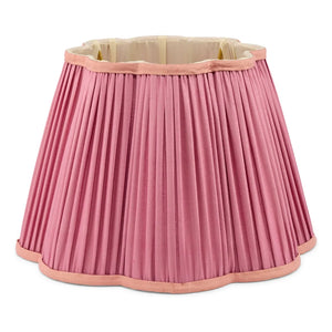 Doing Goods - Diya Silk Lampshade | Fuchsia
