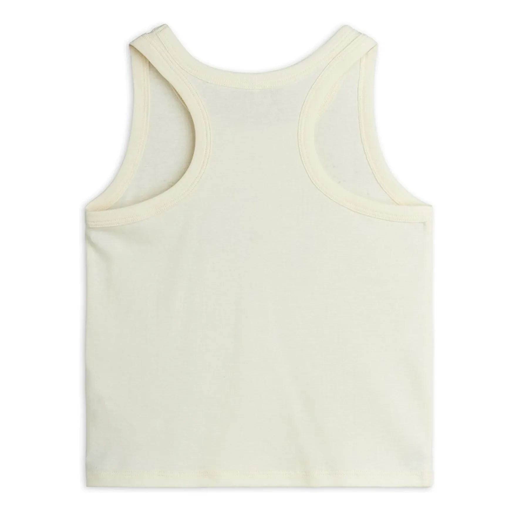 Mini Rodini - Society athlete top GOTS certified organic cotton | Ecru