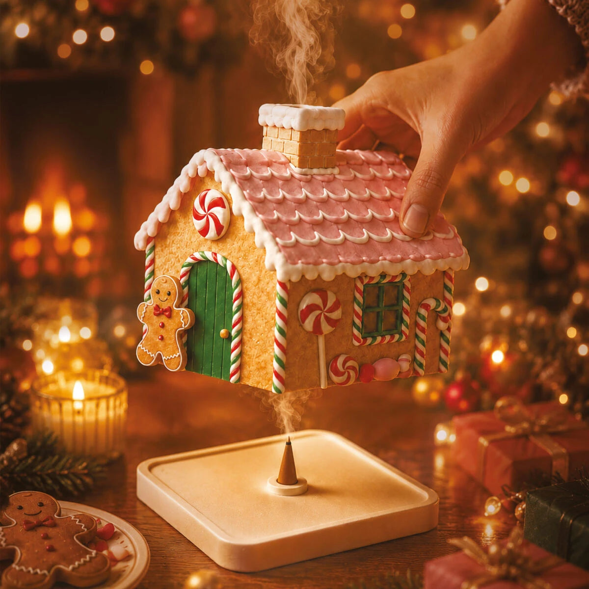 Legami - Christmas Incense Holder Decorating Kit - Paint Your Christmas