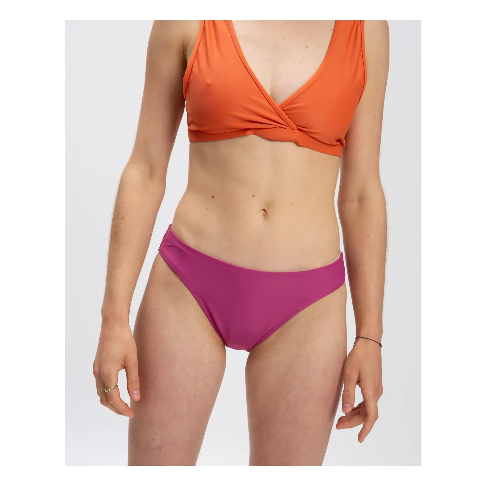 Matona - Recycled Fiber Jersey Socks | Fuchsia
