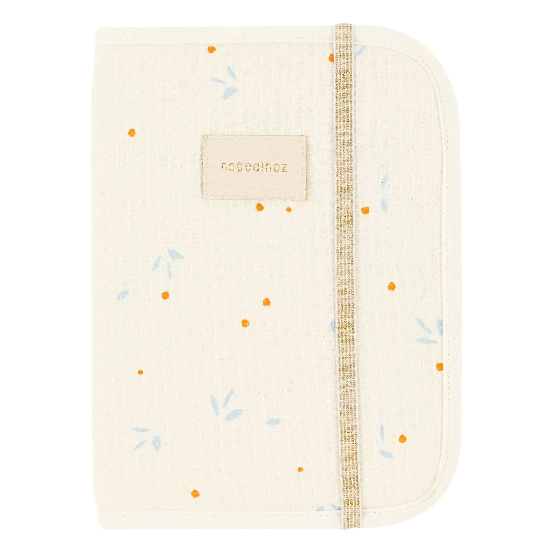 Nobodinoz - Opera Orange Cherry Health Book Cover | Beige