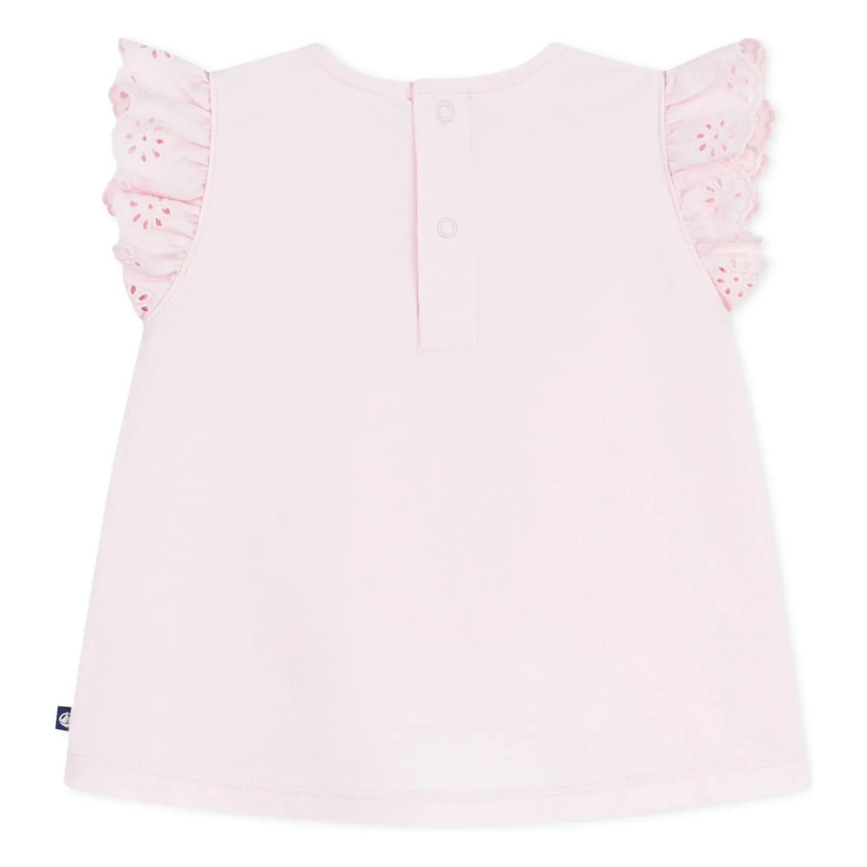 Petit Bateau - Broderie Anglaise Tişört | Pembe