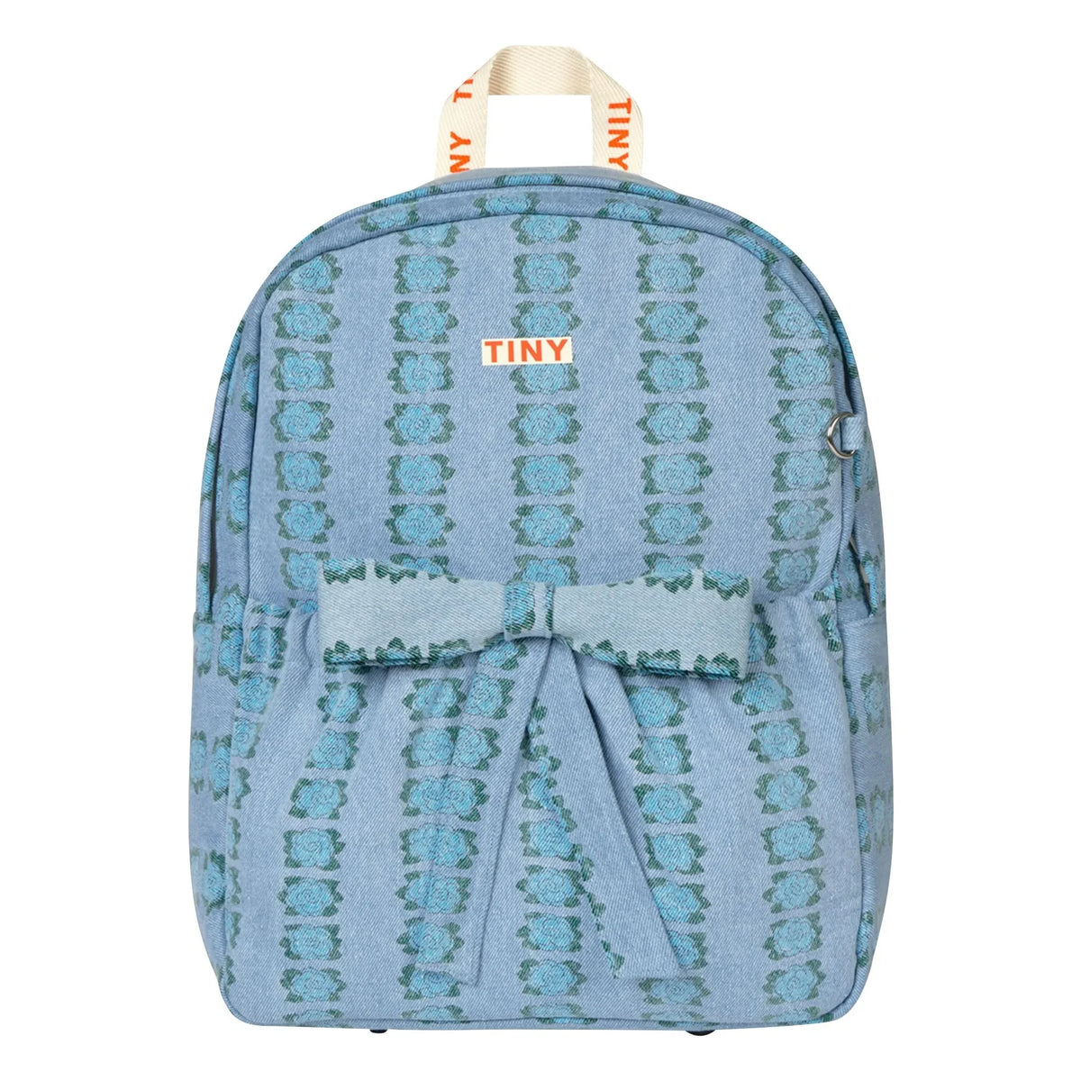 Tinycottons - Denim Floral Backpack | Blue