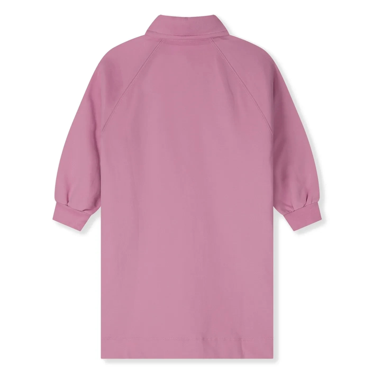 Gray Label - Organik pamuk polo yaka elbise | Pembe
